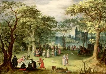 Paysage avec 